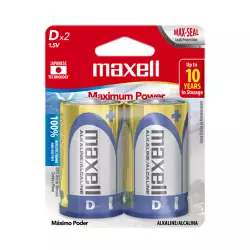 Pila D Maxell Alcalina 2 Ud 723020
