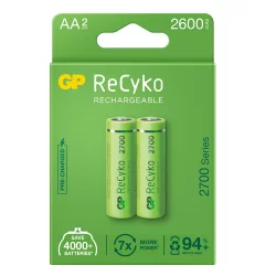 Pila Gp Recargable Aa 2600 Mah X 2 Unidades 270Aahc C2