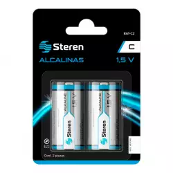 Pila Steren Alcalina Tipo C  2 V