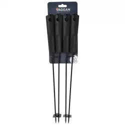 Pinchos Para Asados X 4 Piezas Vaggan C83500300 Antiadherente