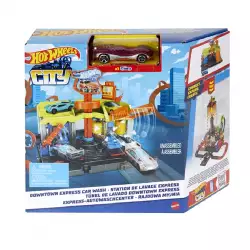 Pista Hotwheels Autolavado Cm Plastico Hdr27