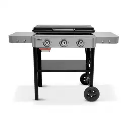 Plancha Gas 28 Pl Weber 3 Quemadores 135X95X65Cm 70% Acero Inoxid