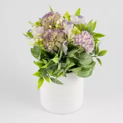 Planta artificial expressions   20x25cm lila  poli