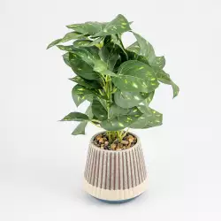 Planta artificial expressions   20x34cm verde  poliester