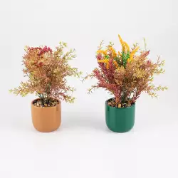 Planta artificial expressions   20x35cm verde  pol