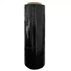 Plastico Stretch Clark Negro 30 Cm X 220 Metros