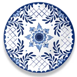 Plato Cena Expressions 26.7Cm Cobalto En Melamina