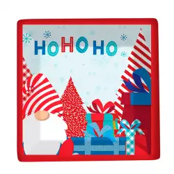 Plato Cuadrado Nav Hohoho 25.7X2.1X25.7Cm Miro 831-K001-008-23E