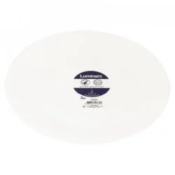 Plato De Mesa Luminarc 27Cm Blanco