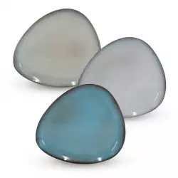 Plato Expressions Set X3 27 Cm Triangulo