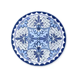 Plato Postre Expressions 20.7Cm Cobalto En Melamina