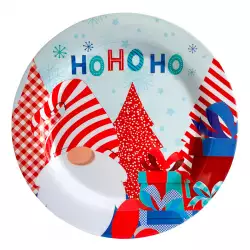 Plato Redondo Nav Hohoho 25.3X1.5X25.3Cm Miro 831-K001-007-23E