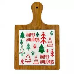 Portacaliente Navideño Happy Holidays Santini 29X19X1.2cm