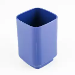 Portacepillo Expressions 6X10X6Cm Azul Polipropileno Ge11A00012C