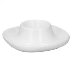 Portahuevo Alpina Blanco Ceramica