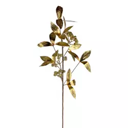 Rama Navideña Santini   70X8X5Cm Gold