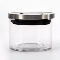 Recipiente Elemental Kitchen 330Ml En Vidrio Cierre Al Vacio 9877A