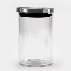 Recipiente Elemental Kitchen 800Ml En Vidrio Cierre Al Vacio 9877A