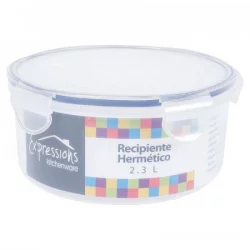 Recipiente Expressions Redondo Transparente 2.3 Lt Mb07-2