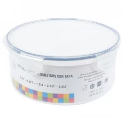 Recipiente Expressions Redondo Transparente 3.6 Lt Mb07-1