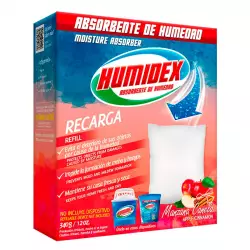 Repuesto Absorbente Humidex Manzana Canela 340 Gramos Rojo