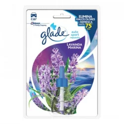 Repuesto Ambientador Glade 664890 Auto Sport Lavanda Marina 7Ml