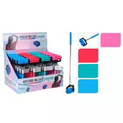 Rodillo masajeador extensible colores surtidos pcj cy5653040