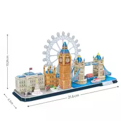 Rompecabezas Cubic Fun Londres 3D
