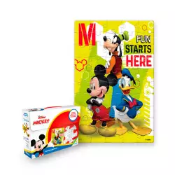 ROMPECABEZAS X 50 PZAS GIGANTE MICKEY MOUSE 12244