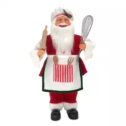 Santa cocinero expressions rojo 26x40CM