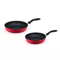 Sarten Holstein Set 2 Unidades 20 y  24Cm Aluminio Antiadherente