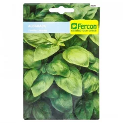 Semilla Aromática Albahaca Fina Fercon 02342020-Verde