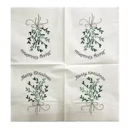 Servilleta Expressions 20 ud  Blanco Papel