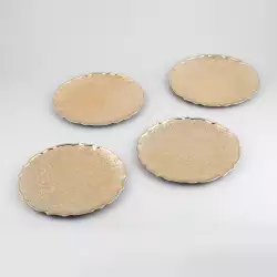 Set 4 Portaplatos Navideños Plásticos 33cm de Diámetro Surtidos GS03A02626