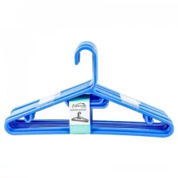 Set De 10 Ganchos Para Ropa Expressions Laundry-Azul