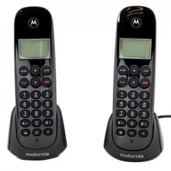 Set De 2 Teléfonos Motorola Negro