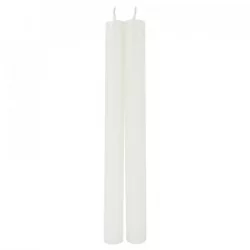 Set De 2 Velas Cererías-Blanco