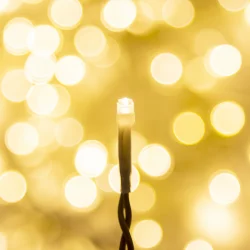 Set de 200 Luces De Navidad Led Tipo Cortina Luz Cália con Funciones