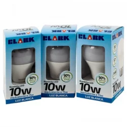 Set De 3 Bombillos Led Clark 1207-Blanco.