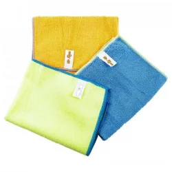 Set De 3 Toallas Microfibra Mr. Kleen Multicolor