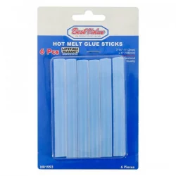 Set De 6 Barras Best Value Silicona H01993-Transparente