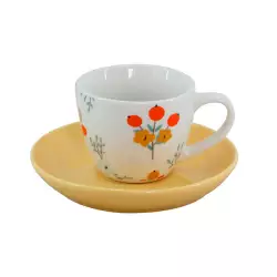 Set de Café Expressions Cm Surtido 85 Ml 8 Pz Porcelana
