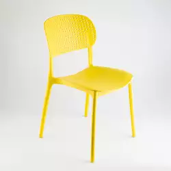 Silla Auxiliar Expressions 43X79X43Cm Amarillo Polipropileno M
