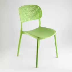 Silla Auxiliar Expressions 43X79X43Cm Verde Polipropileno Mc23