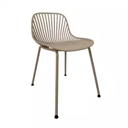 Silla Auxiliar Expressions 52X72X45Cm Crema 50% Plastico 50%