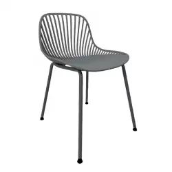 Silla Auxiliar Expressions 52X72X45Cm Gris 50% Plastico 50% M