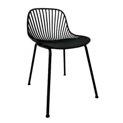 Silla Auxiliar Expressions 52X72X45Cm Negro 50% Plastico 50%