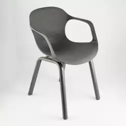 Silla Auxiliar Expressions 52X78X55Cm Gris Oscuro Plástico