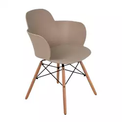 Silla Auxiliar Expressions 56X84X57Cm Camel 60% Plastico 40%