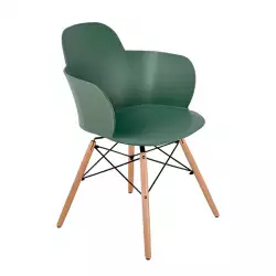 Silla Auxiliar Expressions 56X84X57Cm Verde 60% Plastico 40%